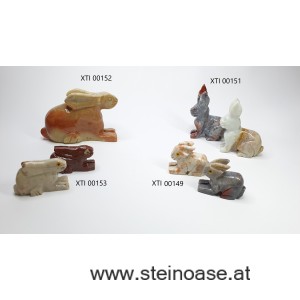 Hase / Kaninchen Speckstein Gr.M